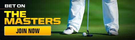 betting for golf masters